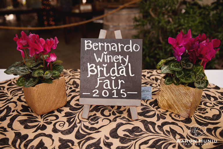 Bernardo Winery Bridal Fair, Spring 2015
