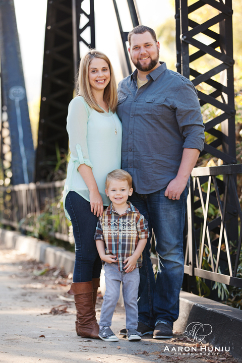 San Diego Family Portrait Photographer at Old Sweetwater Bridge