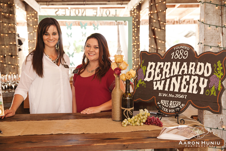 Bernardo Winery Bridal Fair, Spring 2015